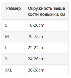 Ортез на голеностоп 2903 OPPO Medical, умеренная фиксация купить в OrtoMir24