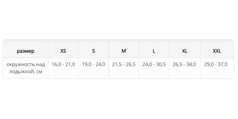 Ортез на голеностоп NAN-309 Orto, мягкая фиксация купить в OrtoMir24